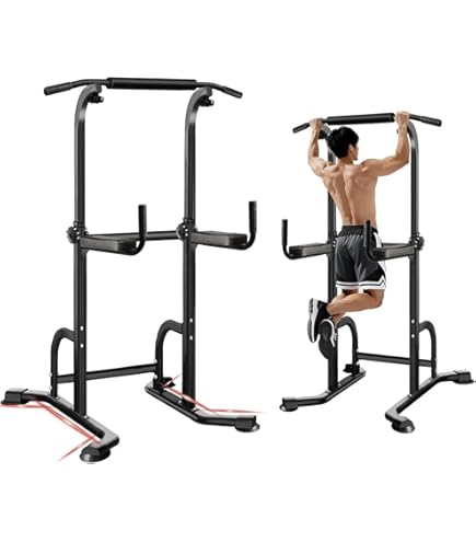 Amazon | 懸垂マシン ぶらさがり 健康器 【 耐荷重150kg 高さ7段